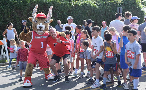 Fairfield Road Race kids start line