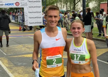 Mantz sets record, Frentheway wins by .06 seconds at New Haven Road Race