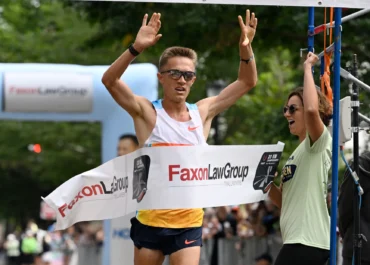 Thousands attend Faxon Law New Haven Road Race on Monday